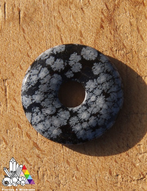 Donut en Obsidienne Neige