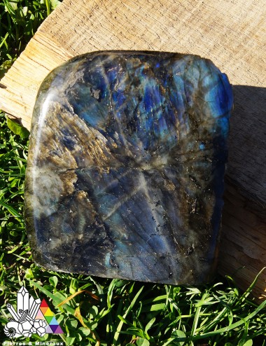 Bloc de Labradorite - Face...