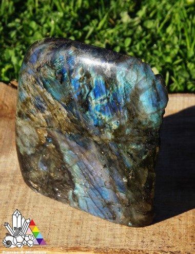 Bloc de Labradorite - Face...